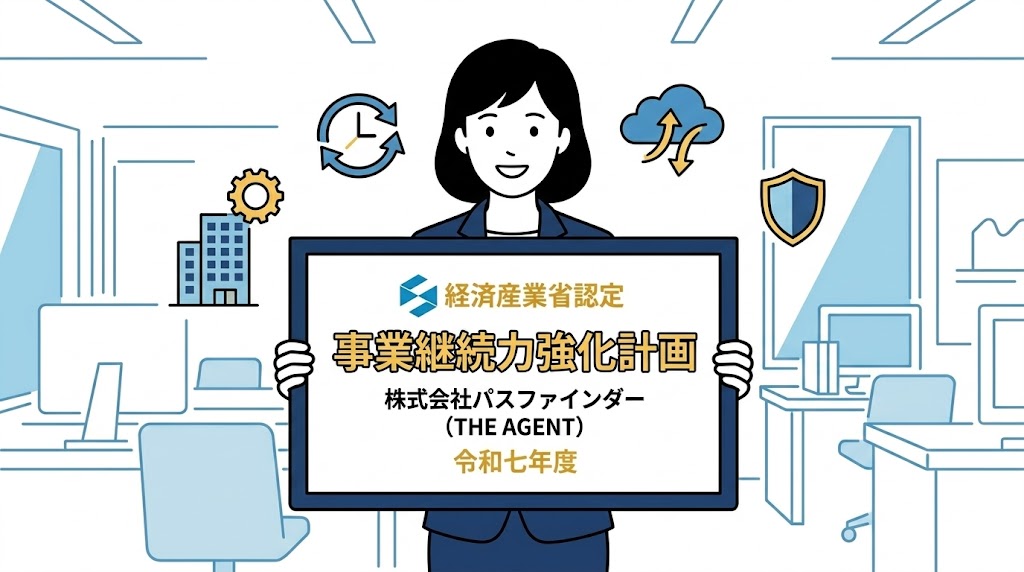 事業継続力強化計画の認定イメージ